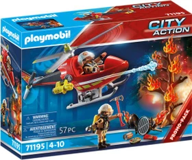 playmobil City Action Feuerwehr-Hubschrauber