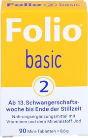 SteriPharm Folio basic 2 Filmtabletten, 90 Stück