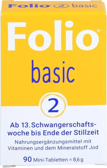 SteriPharm Folio basic 2 Filmtabletten, 90 Stück