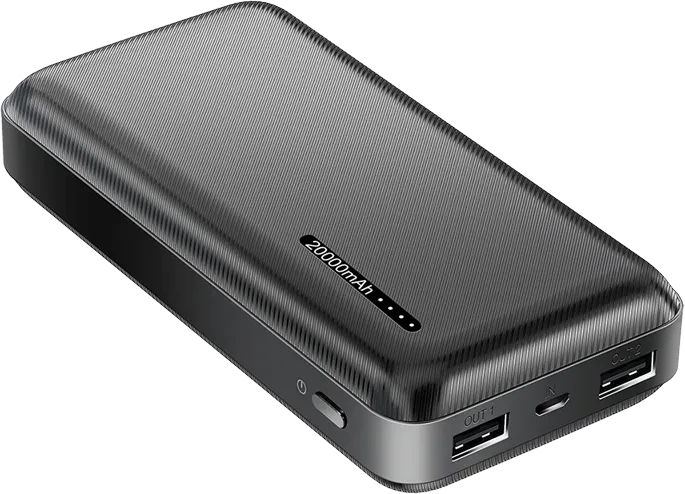 LogiLink Powerbank 20000mAh 2x USB-A, 1x USB-C schwarz