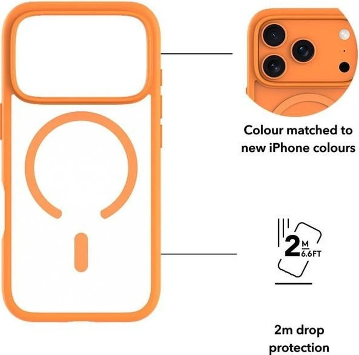 dbramante1928 Grenen MagSafe für Apple iPhone 17 Pro orange