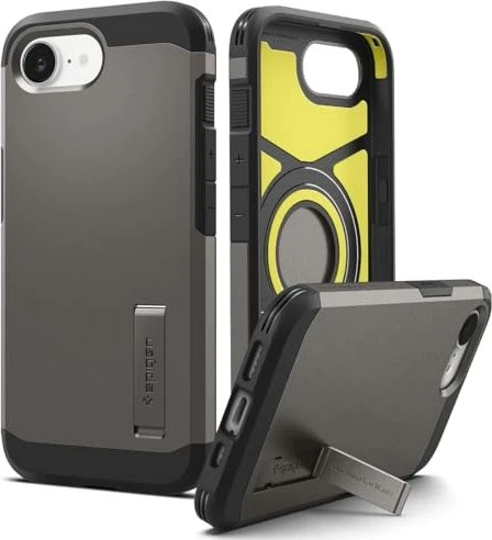 Spigen Tough Armor AI (MagFit) für Apple iPhone 16e Gunmetal