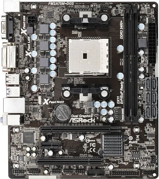 ASRock FM2A75M-DGS (AMD FM2)