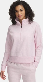 Under Armour Rival Fleece Zip Sweatshirt prime pink (Damen)