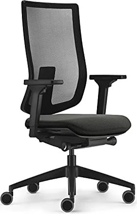 Sedus se:do pro light 2 Bürostuhl mit Armlehnen, Sitzpolster, schwarz