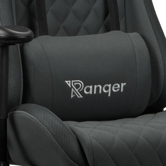 Ranqer Halo Fabric RGB Gamingstuhl, schwarz