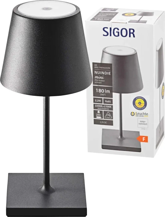 Sigor Nuindie mini Akku-Tischleuchte