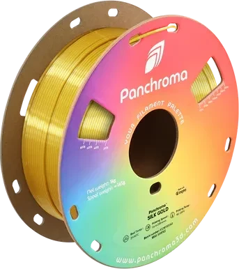 Polymaker Panchroma Silk PLA, chrom, Spule, 1.75mm, 1.00kg