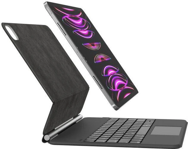 Belkin Pro Tastaturhülle für iPad Pro 12.9" (2020/21/22), schwarz, DE