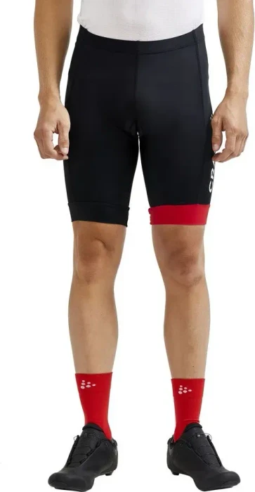Craft Core Endur Shorts Fahrradhose kurz schwarz/rot (Herren)