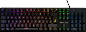 Verbatim SureFire KingPin M2 Gaming Keyboard, LEDs RGB, RED Switches, schwarz, USB, IT (48722)
