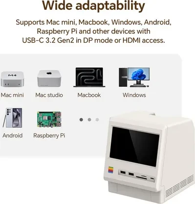 Wokyis M5 10Gbps Mac Retro Docking Station, USB-C 3.1 [Buchse]