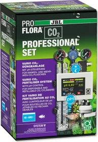 JBL PRO FLORA CO2 Professional Set V, Präzisions-Druckminderer mit Controller für Einweg und Mehrweg CO2 Druckflaschen
