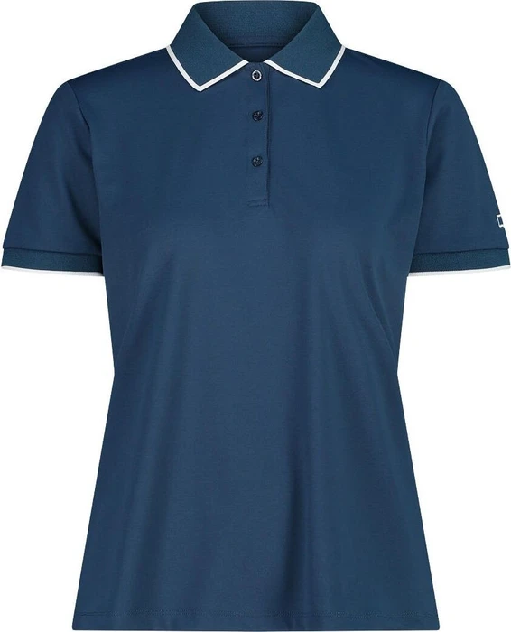 CMP Stretch Pique Poloshirt kurzarm night (Damen)