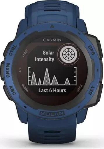 Garmin Instinct Solar tidal blue