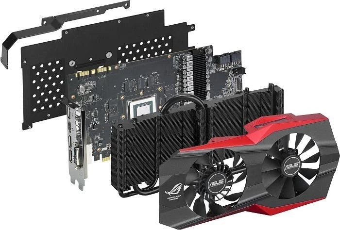 ASUS ROG Matrix GeForce GTX 980 Platinum, MATRIX-GTX980-P-4GD5, 4GB GDDR5, DVI, HDMI, 3x DP