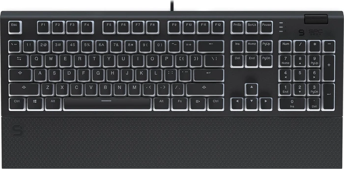 Endorfy SilentiumPC SPC Gear GK650K Omnis Pudding Edition, LEDs RGB, Kailh RED, USB, DE