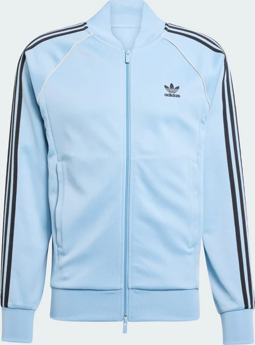 adidas Adicolor Classics SST Originals Trainingsjacke ash blue/white (Herren)