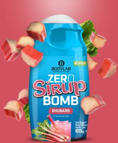 BodyLab24 Zero Sirup Bomb Rhabarber 65ml