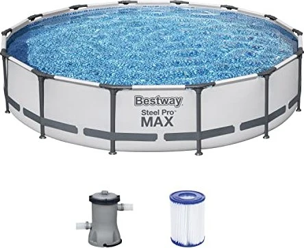 Bestway Steel Pro Frame Pool Set rund 427x84cm