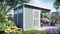 Bertilo Pentus 2 Gartenhaus Lounge 449x234cm Vorschaubild