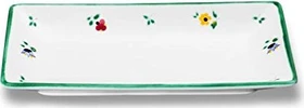 Gmundner Keramik Streublumen Snackschale 22x11cm