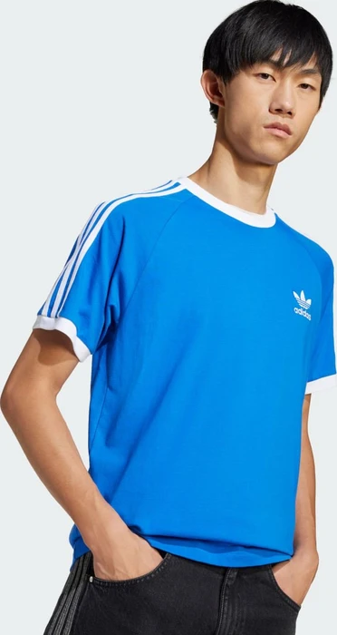 adidas Adicolor Classics 3-Streifen T-Shirt kurzarm blau (Herren)