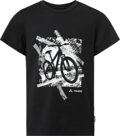 Vaude Lezza T-Shirt kurzarm schwarz/weiß (Junior)