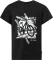 Vaude Lezza T-Shirt kurzarm schwarz/weiß (Junior) Vorschaubild