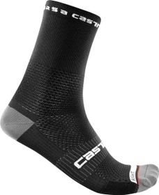 Castelli Rosso Corsa Pro 15 Fahrradsocken schwarz (Herren)