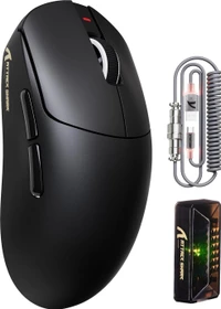 Attack Shark X8 Pro Tri-mode Wireless Gaming Mouse, schwarz, USB/Bluetooth