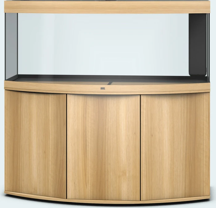 Juwel Vision 450 LED Aquarium-Set mit Unterschrank, helles Holz/helles Holz, 450l