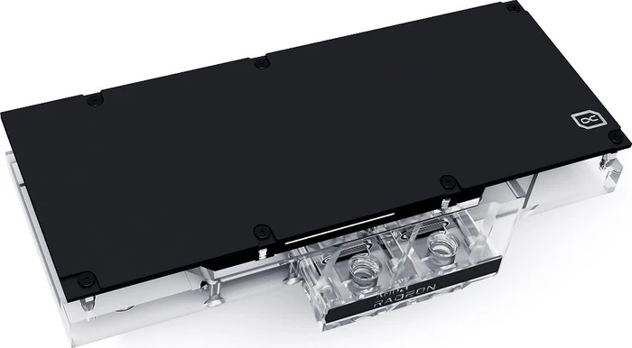 Alphacool Eisblock Aurora Acryl GPX-A AMD Radeon RX 6700XT Reference mit Backplate
