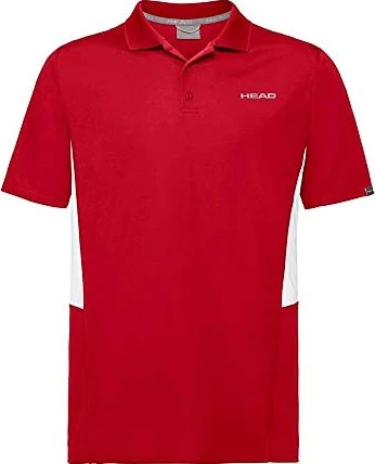 Head Club Tech Poloshirt kurzarm rot (Herren)