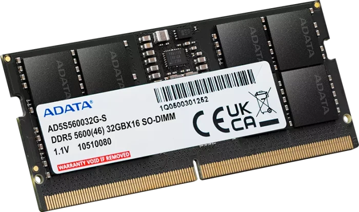 ADATA SO-DIMM 16GB, DDR5-5600, CL46-45-45, X8, tray