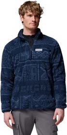 Columbia Rugged Ridge Sherpa Half Zip Fleece Pullover collegiate navy/deschutes days (Herren)