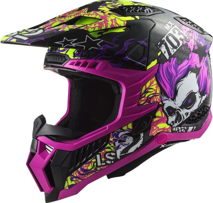 LS2 MX703 C X-Force Fireskull