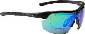 Swiss Eye Speedway black matt-black/green revo