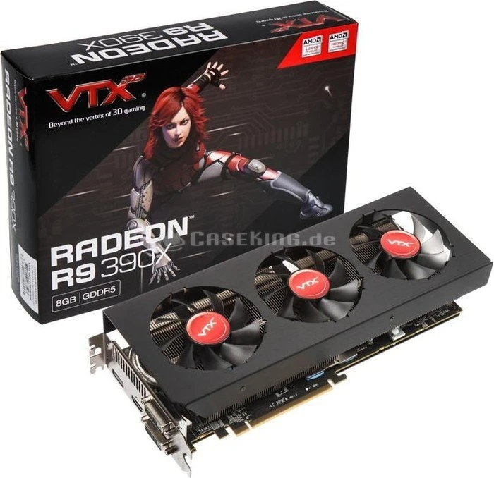 VTX3D Radeon R9 390X, 8GB GDDR5, 2x DVI, HDMI, DP