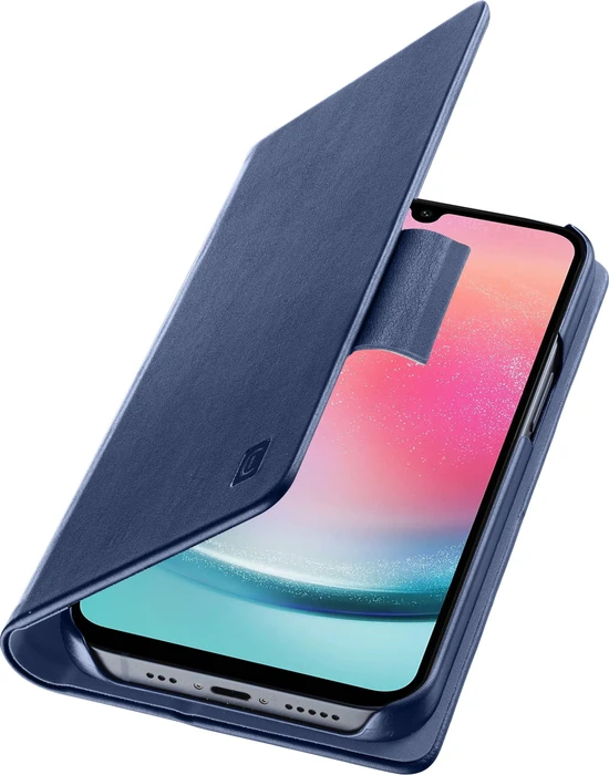 Cellularline Book für Samsung Galaxy A25 5G blau