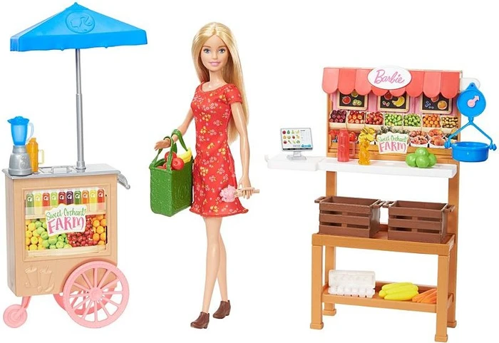 Mattel Barbie - Sweet Orchard Bauernhof Spielset