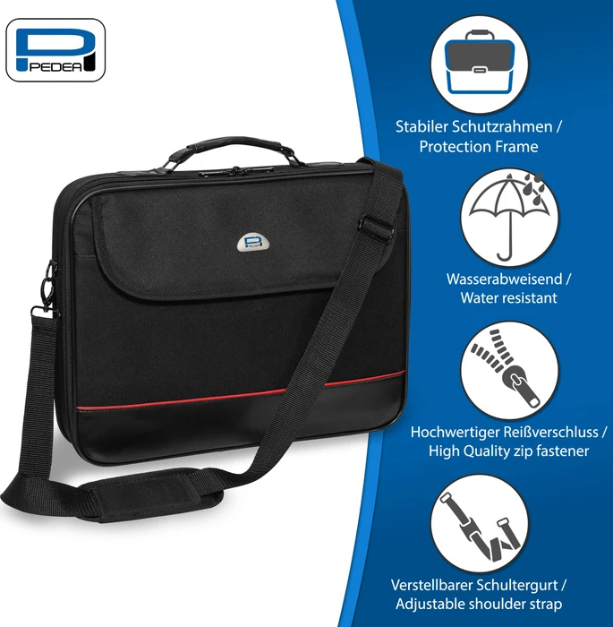 Pedea Trendline Notebook 18.4" Tragetasche schwarz