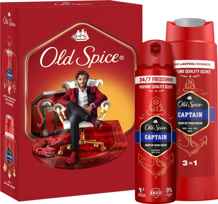 Old Spice Captain Duftset