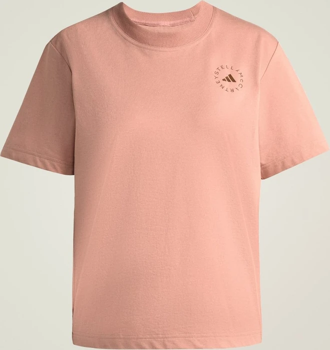 adidas by Stella McCartney TrueCasuals Regular Sportswear T-Shirt kurzarm light rosewood (Damen)