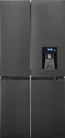 Exquisit MD430-100-WS-201E Multi Door inox-look az