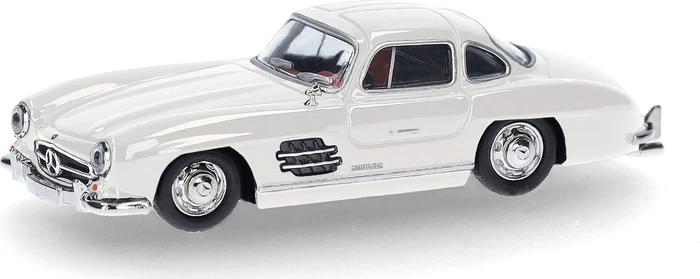 Herpa Mercedes-Benz 300 SL Flügeltürer, weiß