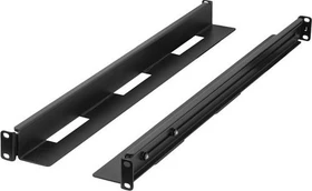 Lanberg 19" Server Rack Schienen, Gleitschienen, RAL 9004, 397mm, 1HE