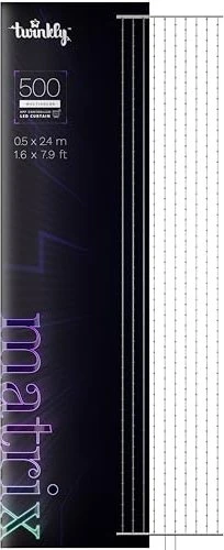 Twinkly Matrix Lichtervorhang LED 500x warmweiß RGB