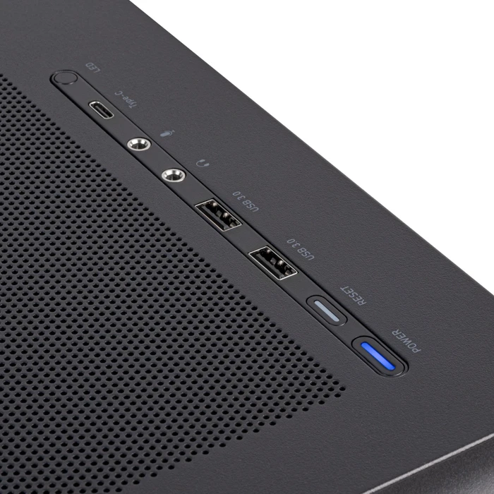 SilverStone Seta A2 Black, Glasfenster
