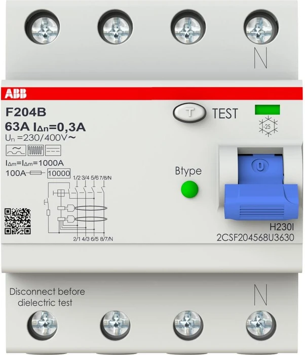 ABB F204 B-63/0.3 U 24 Stück